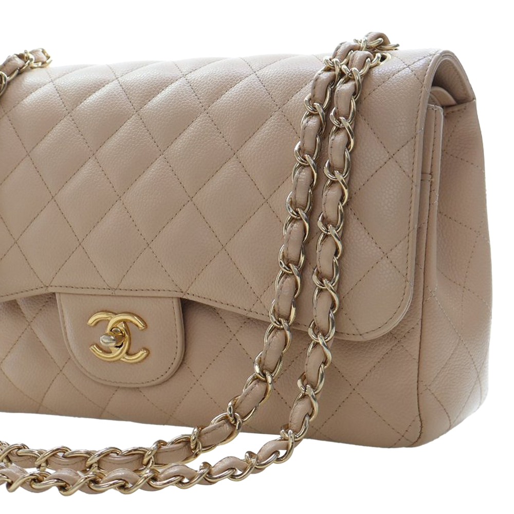 Pre-Loved Chanel Jumbo Classic Caviar Double Flap - Picture 7 of 12